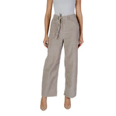Only Beige Cotton Pant -   -  Only.